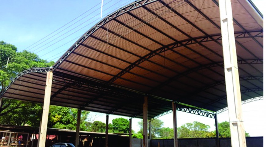 COBERTURA PARA BARRACÃO INDUSTRIAL